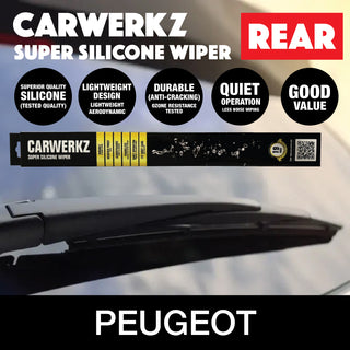 Carwerkz Super Silicone Rear Wiper for Peugeot