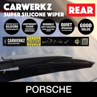 Carwerkz Super Silicone Rear Wiper for Porsche