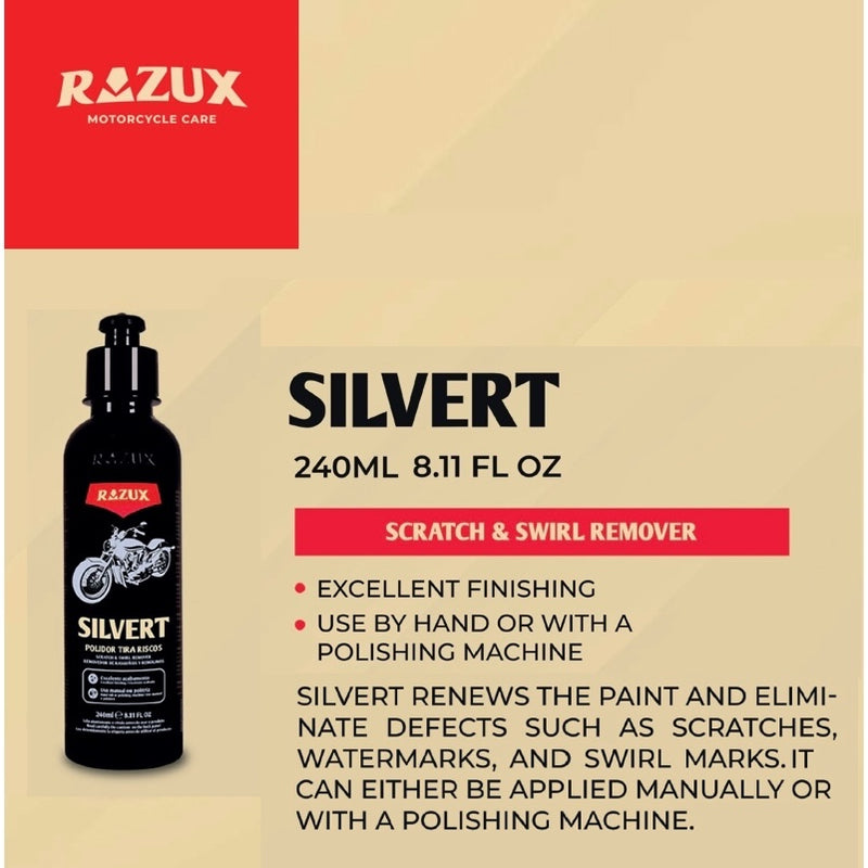Razux Silvert 240ml (Scratch and swirlmark remover)
