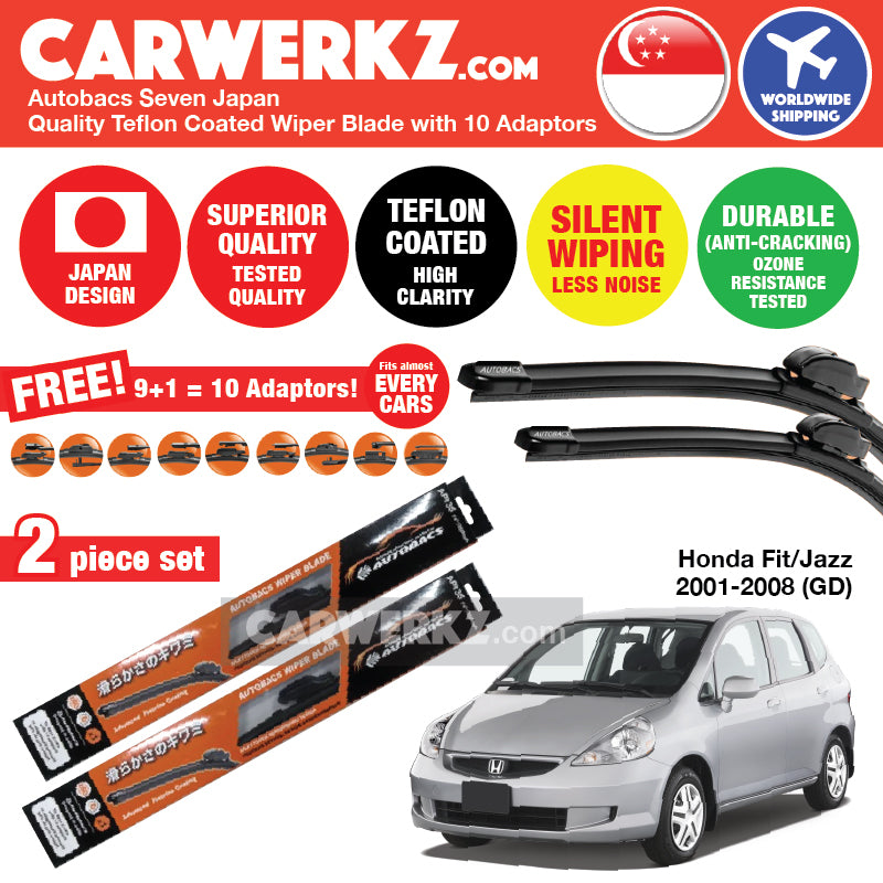 Honda fit wiper online blade size