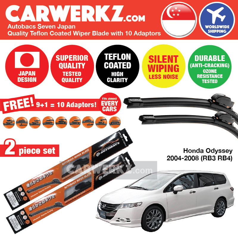 2011 honda odyssey deals wiper blade size