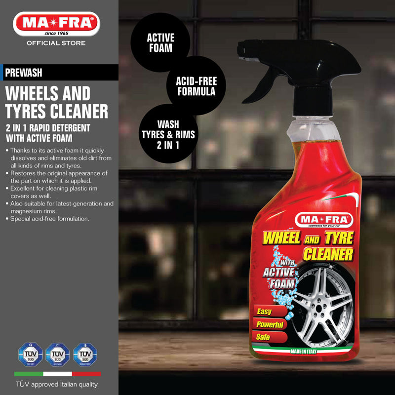 Mafra Wheel and Tyre Cleaner 500ml (Clean rims and tyres)