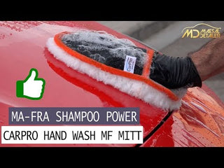 Mafra Shampoo Power 1L (Strawberry Scented, Ultra Concentrated, self degreasing, easy rinse car shampoo) - Mafra Official Store SG