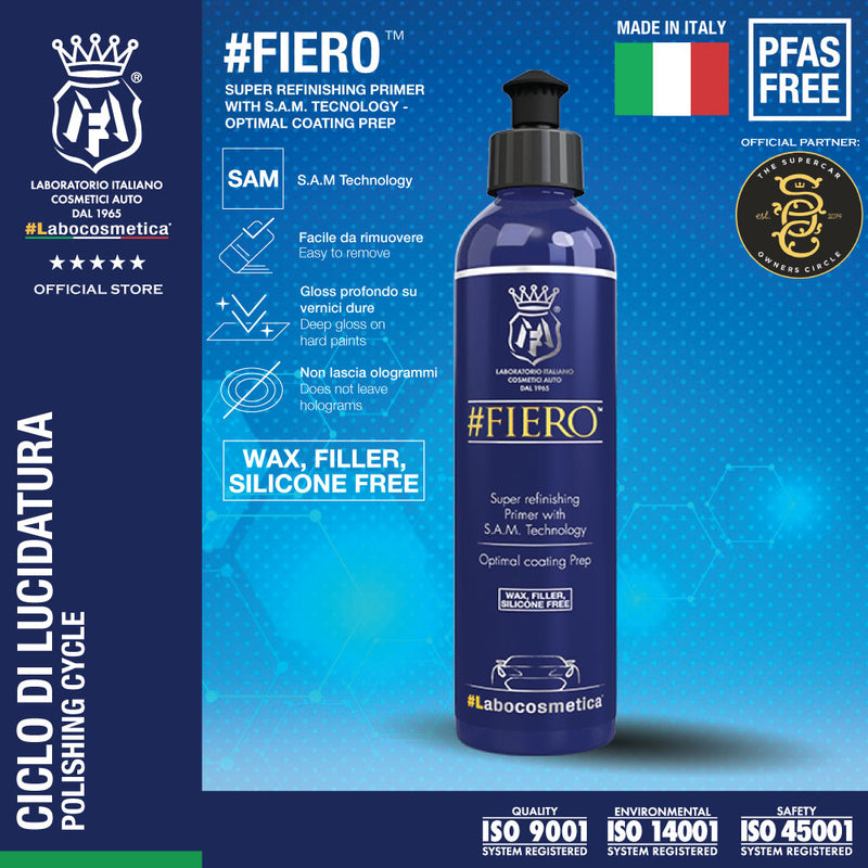 Labocosmetica FIERO 250ml (Super finish genuine polish - Primer for coating)