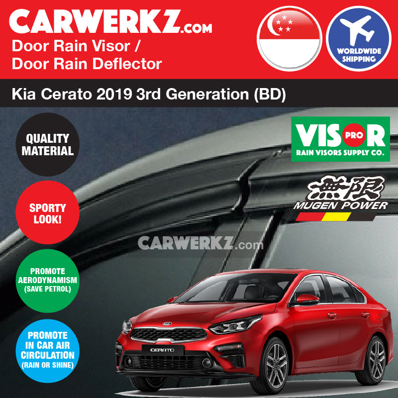 Rain guards for shop 2020 kia forte