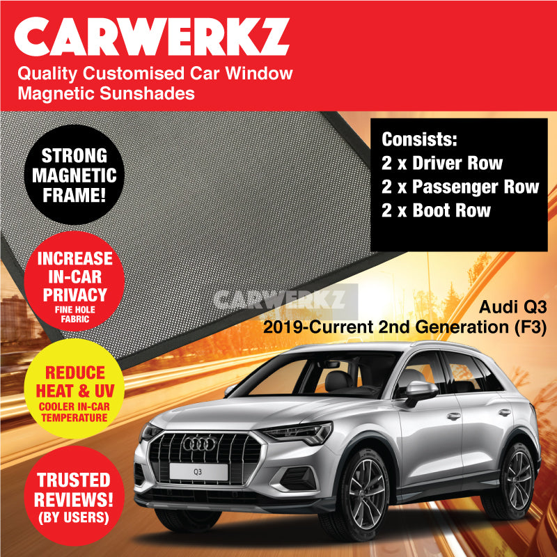 Audi Q3 2019-Current 2nd Generation (F3) Germany SUV Customised Window ...