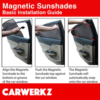 Customised Window Magnetic Sunshades for BMW X2 2017-2022 1st Generation (F39) Germany SUV