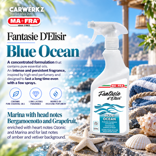 Mafra Fantasie D Elisir 500ml (Blue Ocean) (Essential oil based air freshener)