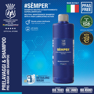 Labocosmetica SEMPER (Neutral PH maintenance car shampoo with a high lubricating action) - CarWerkz.com