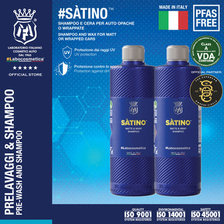 Labocosmetica SATINO 500ml (High decontamiantion shampoo for matt, wrapped and PPF Cars) - CarWerkz.com