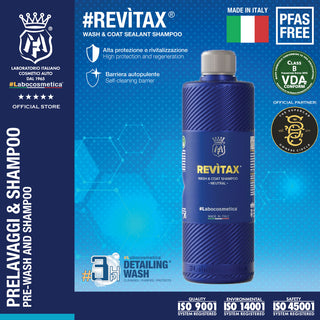 Labocosmetica REVITAX (Wash and high grade Ceramic SiO2 hydrophobic coat car shampoo) - CarWerkz.com