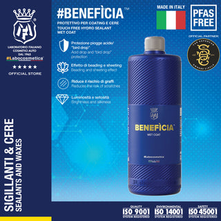 Labocosmetica BENEFICIA 1L (Hydro sealant wet coat - Touch free spray and seal sealant) - CarWerkz.com