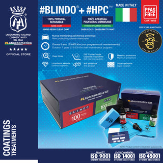 Labocosmetica BLINDO 30ml + HPC 30ml Set (Ceramic Coating Kit - Ceramic Hydrophobic Coat, 100% PHYSICAL)