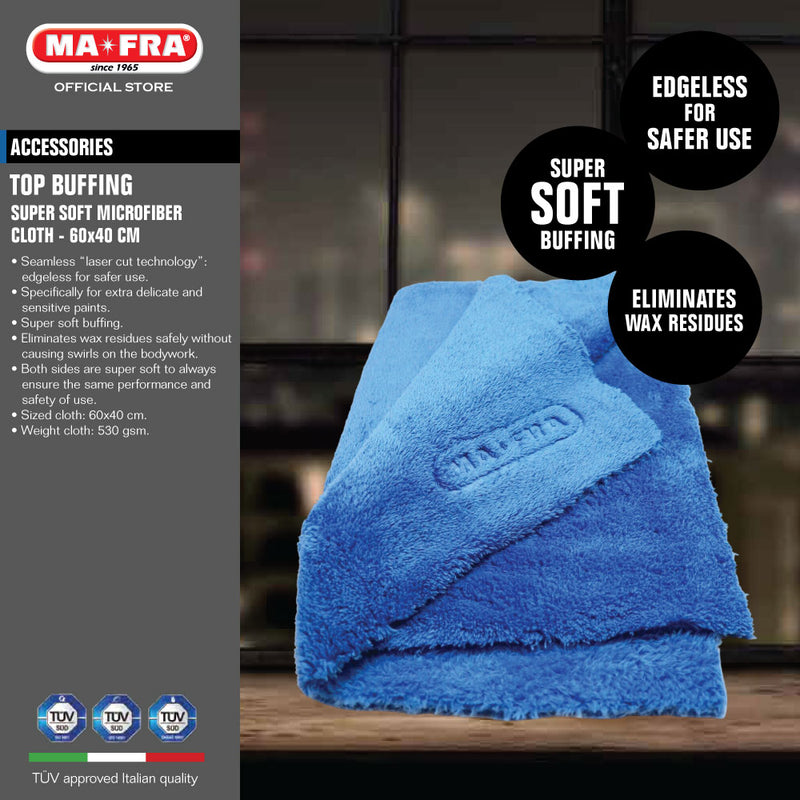 Mafra Panno Top Buffing Cloth( 60cmx40cm, 530GSM) - carwerkz