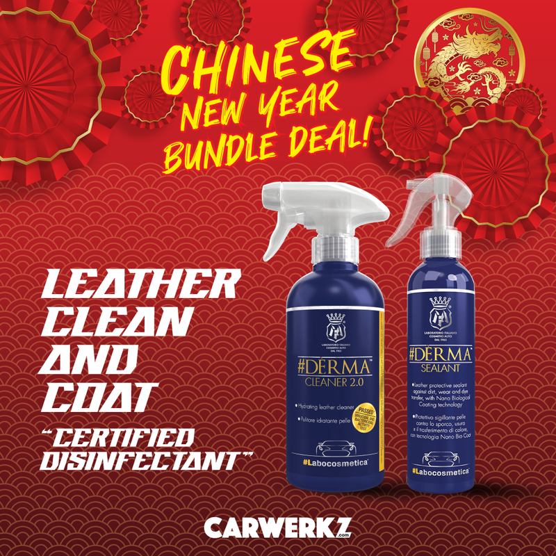 CNY Bundle Deal Package 10 (Leather Certified Disinfectant Clean and Coat)