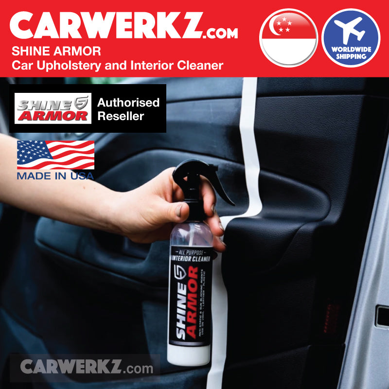 SHINE ARMOR Car Upholstery and Interior Cleaner clean car interior - Carwerkz Official Store