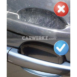 Carwerkz Door Knob Lever Scratch Protector Film Decal 4 Pcs Clear