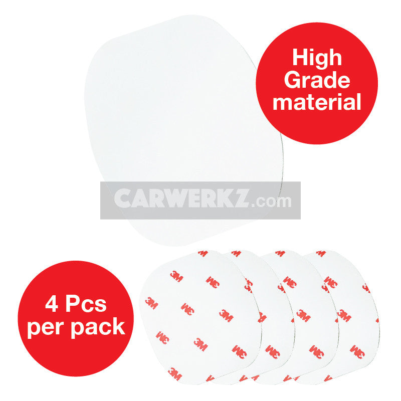 3M Door Handle Bowl Scratch Protector Film Decal Clear - CarWerkz