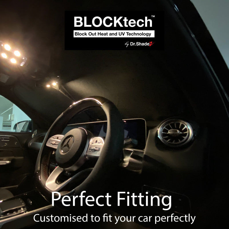 BLOCKtech Premium Front Windscreen Foldable Sunshade for BMW 2 Series Active Tourer 2014-Current 1st Generation (F45) - carwerkz