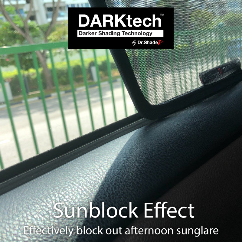 DARKtech Audi Q3 2018-Current 2nd Generation (F3) Germany Compact SUV Customised Magnetic Sunshades