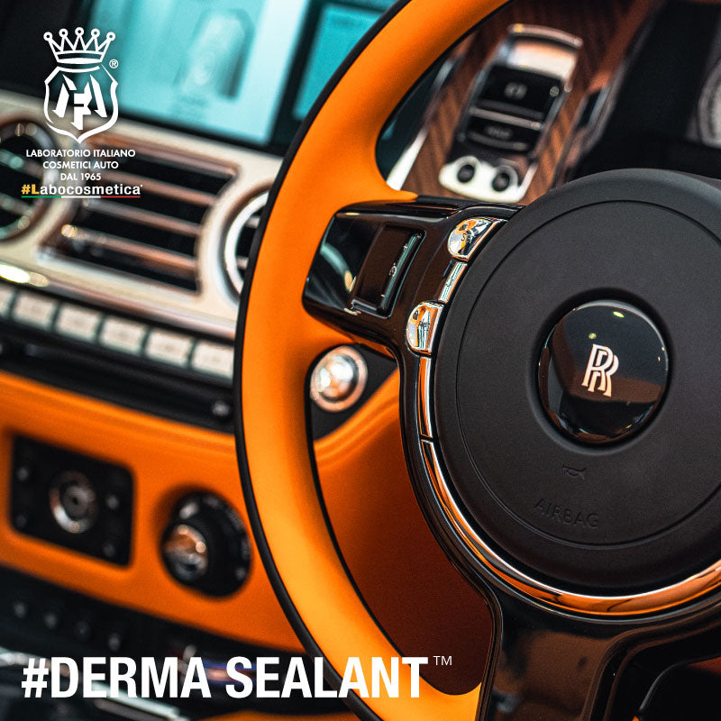 Labocosmetica 1 Stage Interior with DERMA SEALANT (Leather Cleaner and Sealant) - Labocosmetica Official Detailing Store Singapore Rolls Royce Leather Upholstery