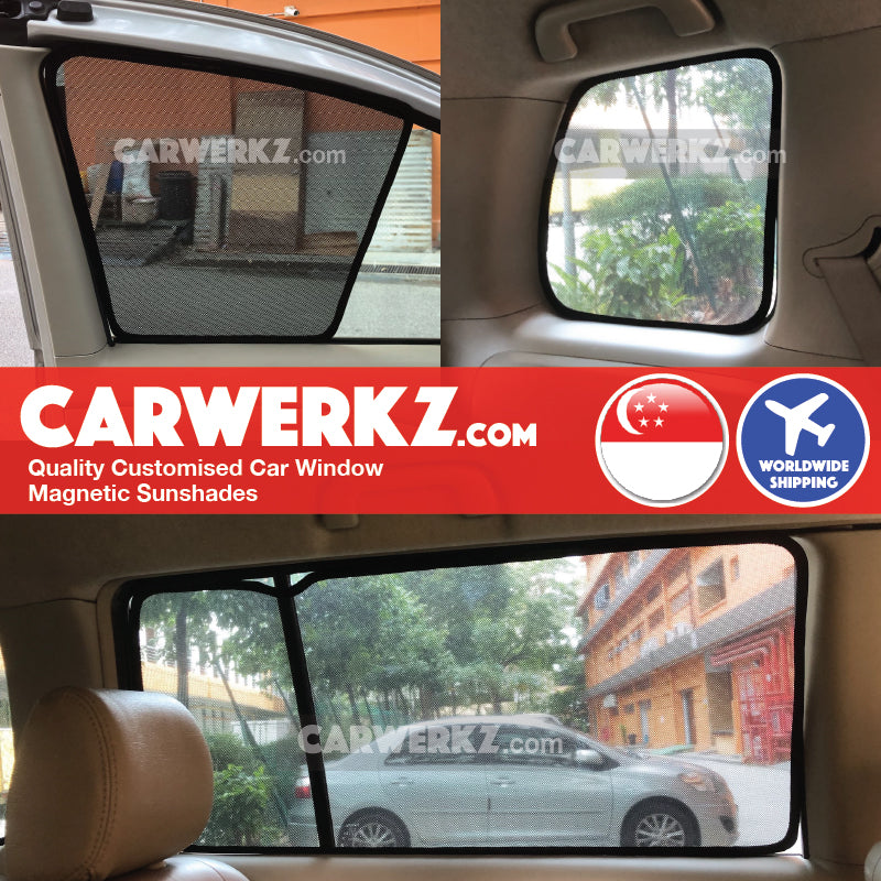 Toyota ISIS 2004-2017 (AM10) Customised Japanese Wagon MPV Car Window Magnetic Sunshades - CarWerkz