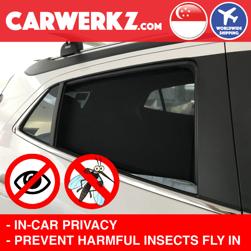 Porsche Cayenne 2003-2013 1st Generation (9PA E1) Germany Luxury Mid Size Compact Crossover Customised Car Window Magnetic Sunshades - CarWerkz
