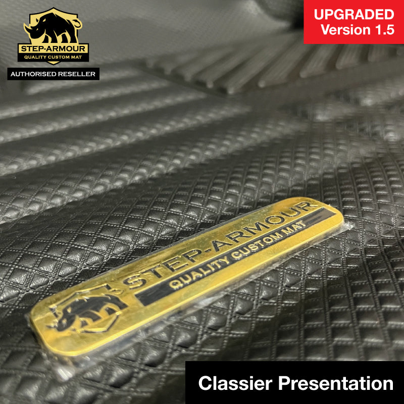 STEP ARMOUR (Version 1.5) Honda Vezel HRV 2013-2019 2nd Generation Japan SUV Customised 5D Car Mat - carwerkz official store singapore classier presentation and looks