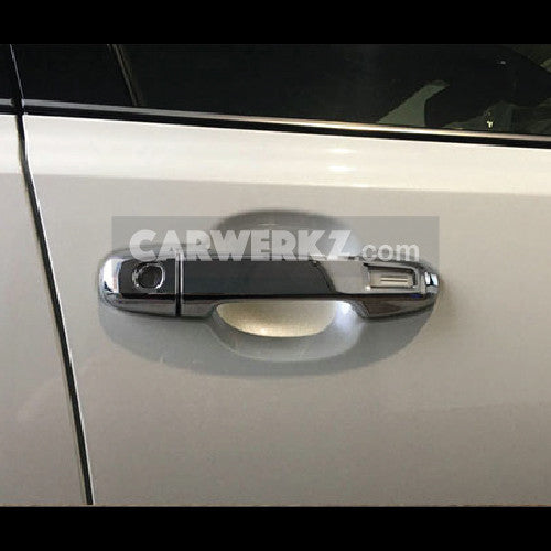 Toyota C-HR 2016-2017 Front Side Door Handle Cover Trim ABS 4pcs Chrome - CarWerkz