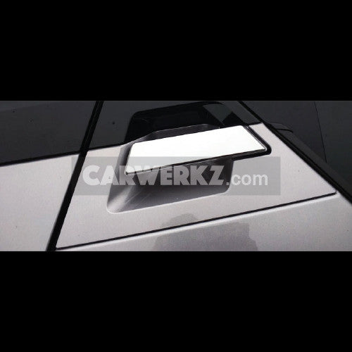 Toyota C-HR 2016-2017 Rear Door Handle Cover Trim ABS 2pcs Chrome - CarWerkz
