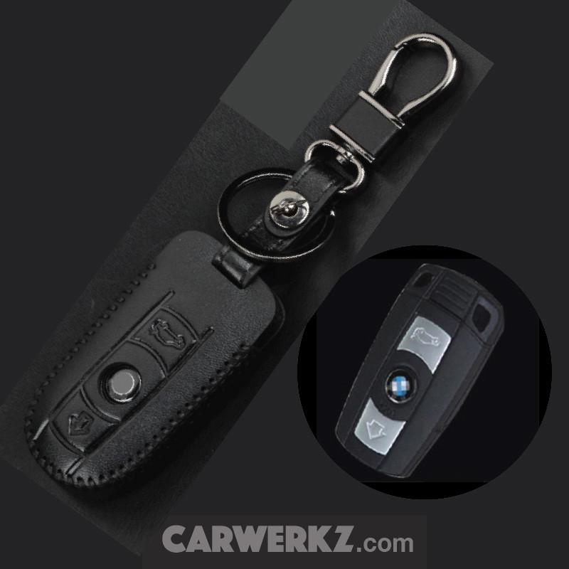 BMW 2 Buttons Classy Range Quality Leather Key Holder (3S)