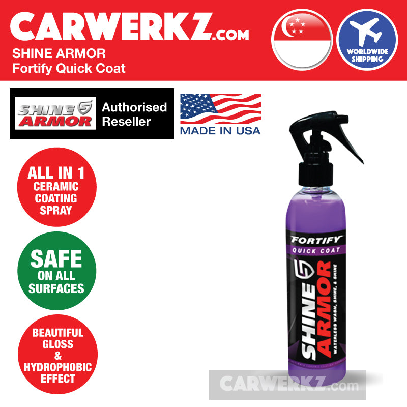 Shine Armor Fortify Quick Coat Made in USA - CarWerkz Official Store Authorised Reseller Distributor