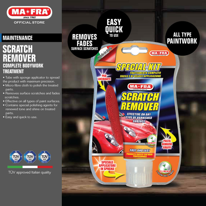 Mafra Scratch Remover (Removes car surface scratch and fades scratches) - mafra official store singapore sg