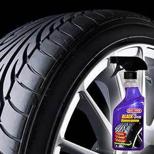 Mafra Black 3 Plus Tyres Renewer 500ml (Tyres renewal and polishing non greasy no mark spray) - carwerkz singapore sg