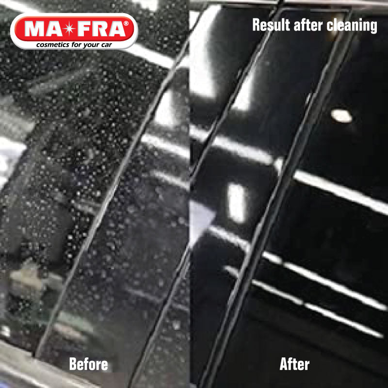 MaFra Fast Cleaner 500ml (Easy and Fast Dry Cleaner with instant Silicone Free Shine Effect) Also for bicycles and motorcycles - carwerkz sg singapore before and after