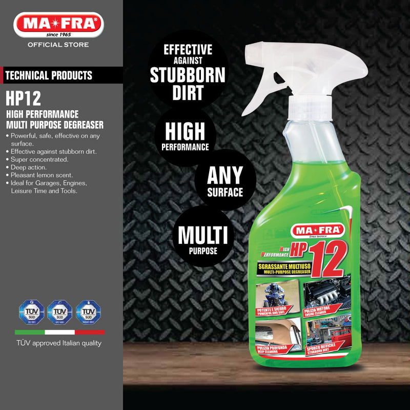 Mafra HP12 High Performance Multi Purpose Degreaser 500ml - Mafra sg singapore