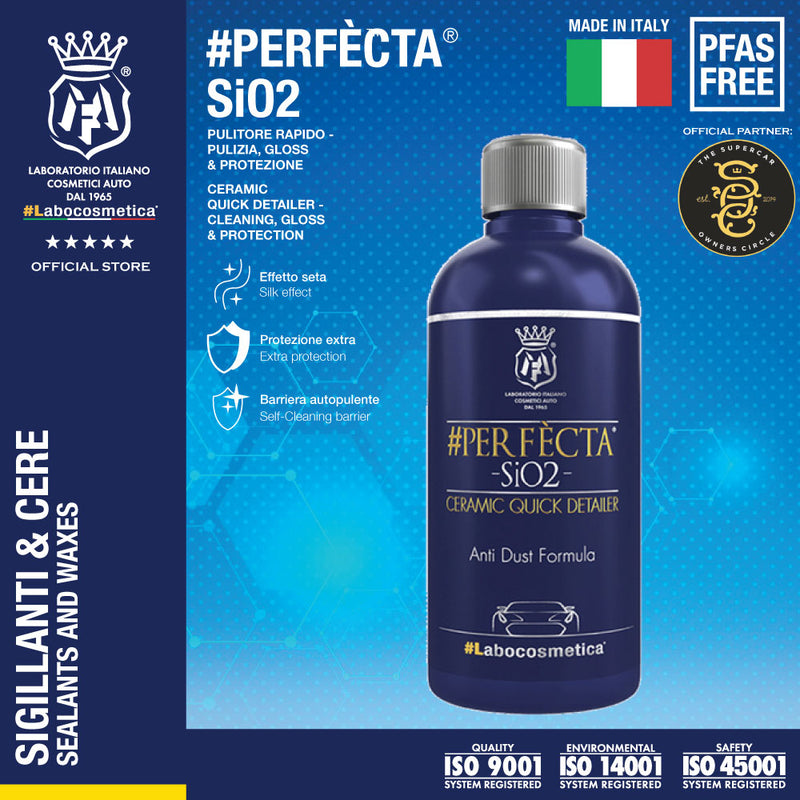 Labocosmetica Perfecta SiO2 500ml (Ceramic Quick Detailer - Anti Dust Formula) - Labocosmetica Official Store Singapore