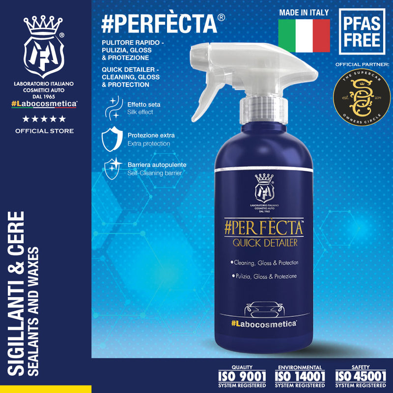 LaboCosmetica PERFECTA 500ml (Quick Detailer to clean with gloss and protection car paintwork)