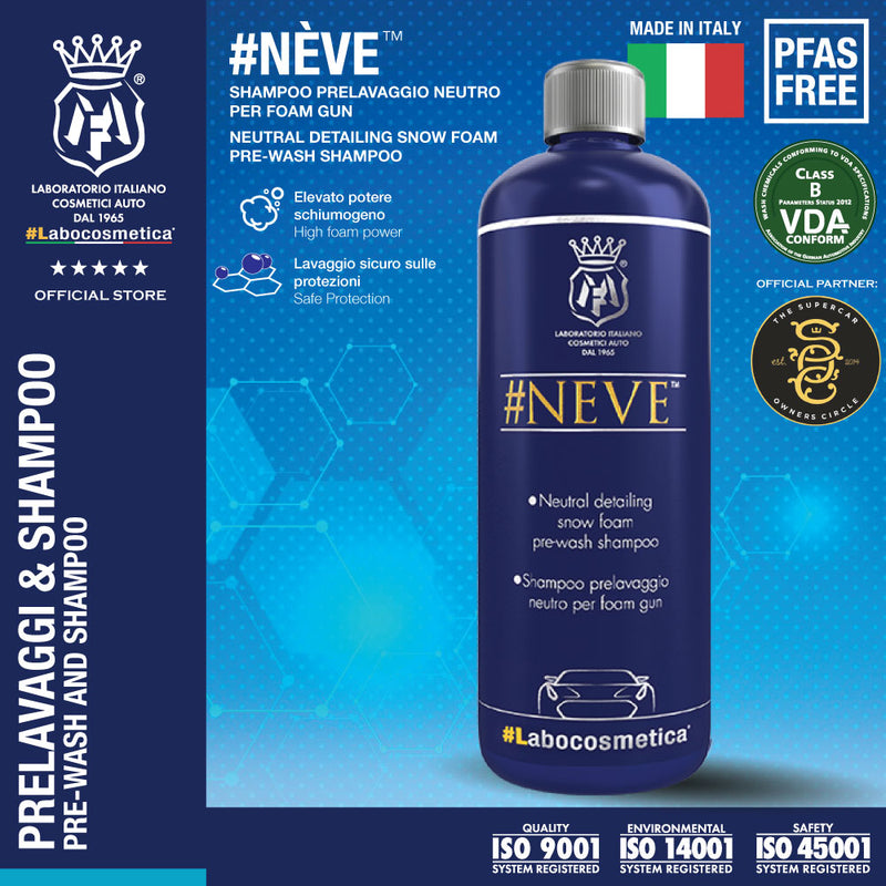 LaboCosmetica NEVE 1L (Neutral Detailing Snow Foam Pre Wash Car Shampoo)