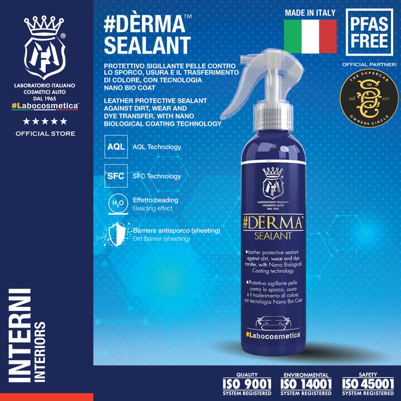 LaboCosmetica DERMA SEALANT 250ml (Leather Sealant with Biological Coating Technology)