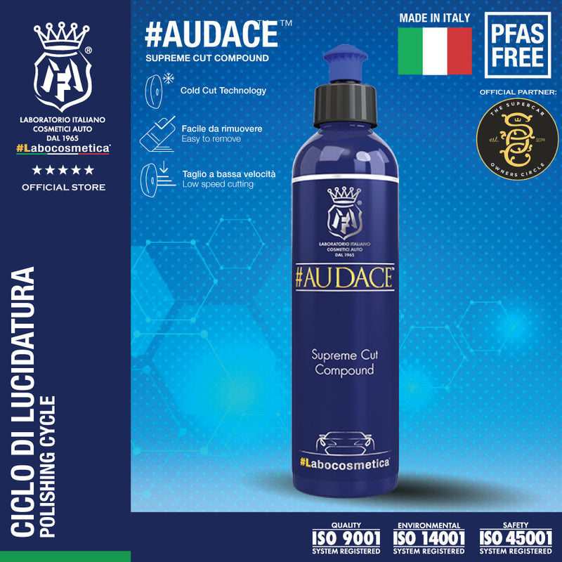 Labocosmetica AUDACE 250ml (Car polishing supreme cut compound)