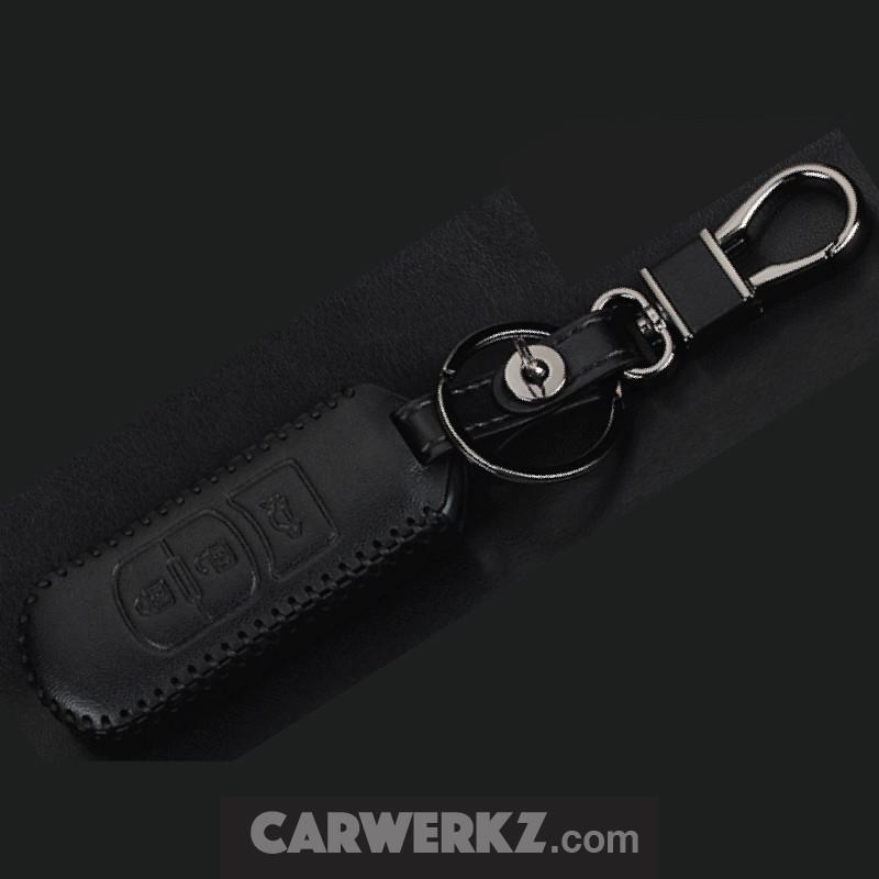 Kia 3 Buttons Classy Range Quality Leather Key Holder