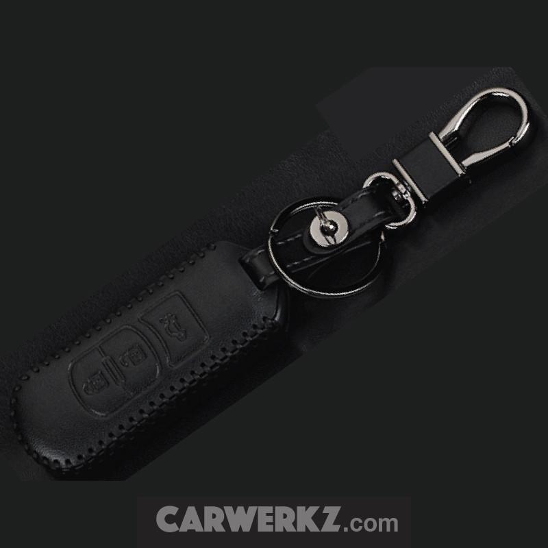 Mazda 3 Buttons Classy Range Quality Leather Key Holder