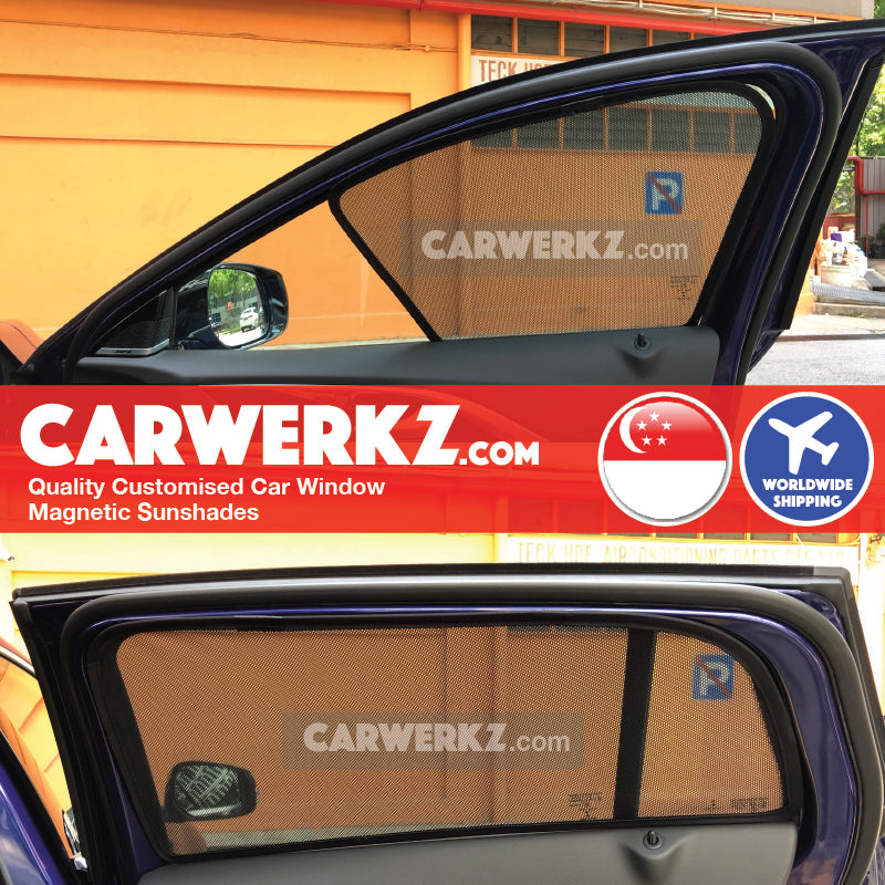 Infiniti Q30 2015-2020 Japan Subcompact Crossover SUV Customised Car Window Magnetic Sunshades - CarWerkz