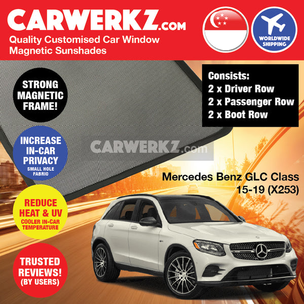 Mercedes glc sales sun shade