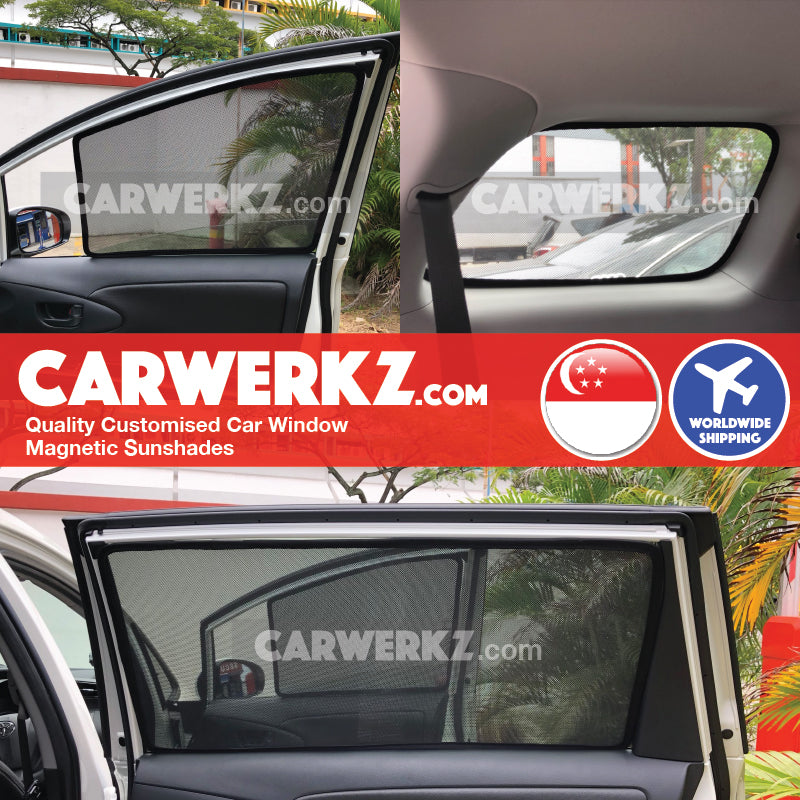 Toyota Wish 2009-2018 2nd Generation (AE20) Japan MPV Customised Car Window Magnetic Sunshades - CarWerkz