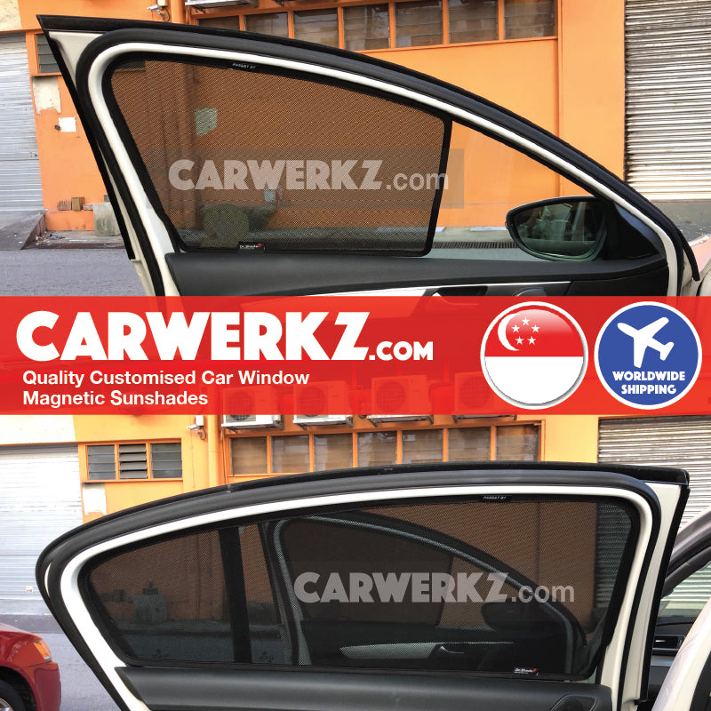 Volkswagen Passat 2010-2015 (B7) Germany Large Family Sedan Customised Car Window Magnetic Sunshades - CarWerkz