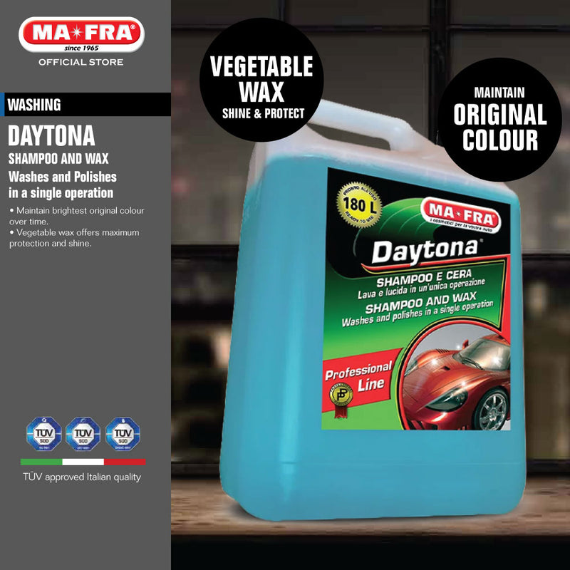 Mafra Daytona Shampoo 4.5 litre (Shampoo and Wax) - Mafra Official Store SG