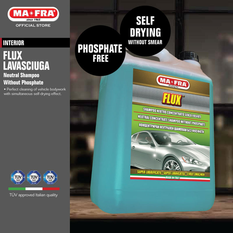 Mafra Flux Lavasciuga Shampoo 4.5 litre (Neutral Shampoo Without Phosphate) - Mafra Official Store Singapore