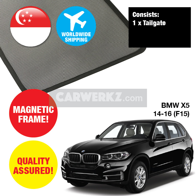 BMW X5 2013-2018 3rd Generation (F15) Germany Luxury Full Size SUV Customised Car Window Magnetic Sunshades